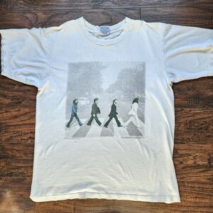 Vintage The Beetles Abbey Road 90s Graphic Band T-shirt